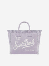 Borsa Colette in canvas di cotone lilla