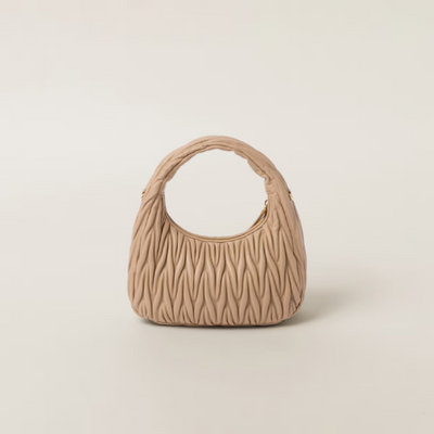 Borsa hobo Wander in nappa matelassé