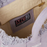 Borsa Colette in canvas di cotone lilla